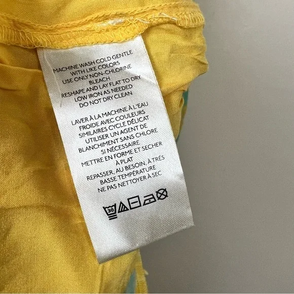 Free People Golden Hour Border Maxi Dress Yellow - Picture 7 of 9